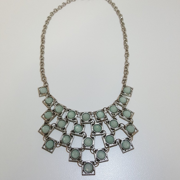 Maurices Jewelry - Silver Tile Necklace Maurices Jewelry - Silver Tile Necklace